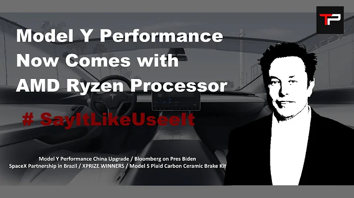 Tesla Model Y Performance Upgraded with AMD Ryzen Processor