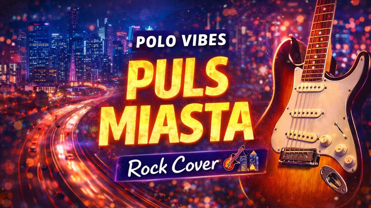 Puls Miasta – Polo Vibes – Rock Cover 🎸 Nowa Gitarowa Energia | Audio Visualizer