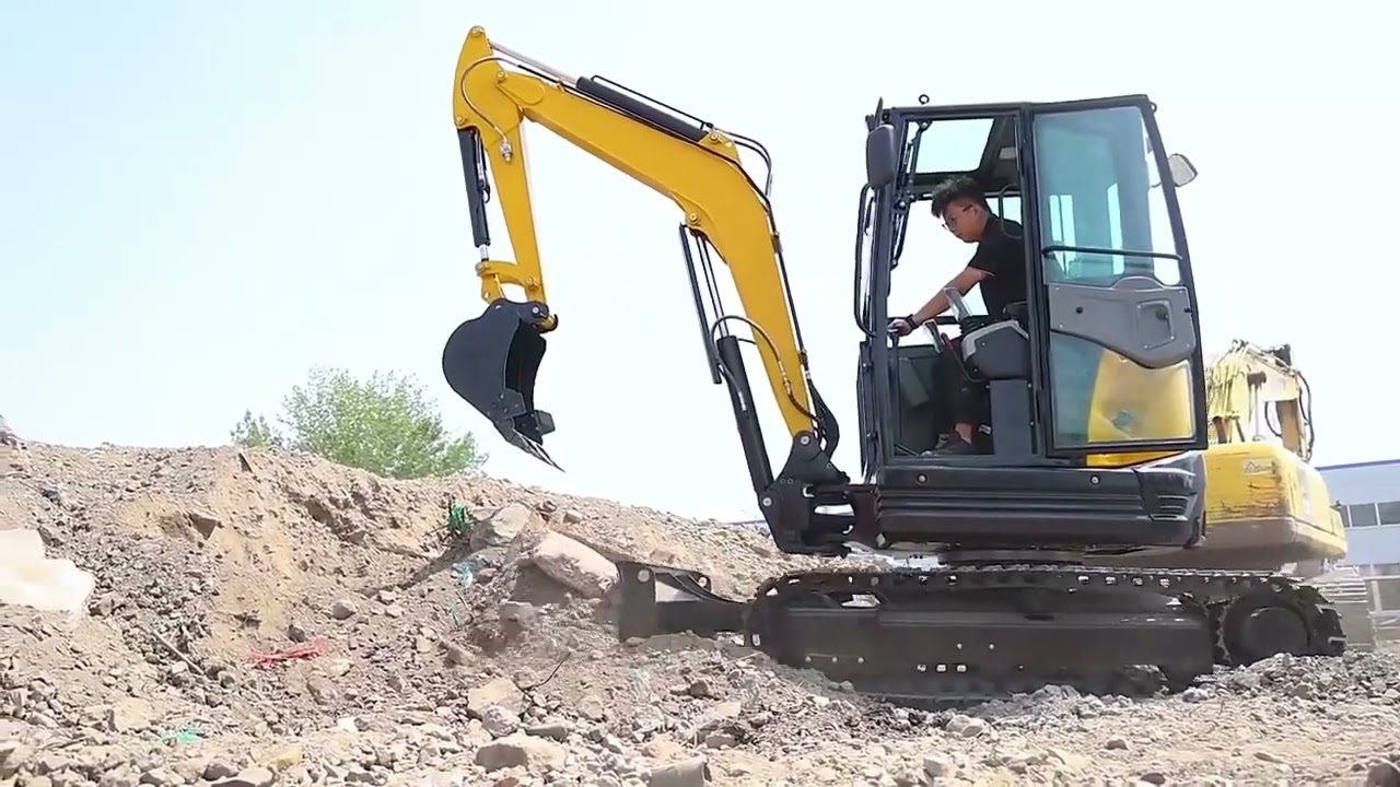 Kubota Diesel 3.5ton Mini Excavator 2 Ton Household Micro Digger Multifunctional 