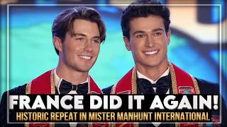BACK-TO-BACK CHAMPIONS! | DYLAN PALMERINI CROWNS FRANCE AGAIN AT MANHUNT INTERNATIONAL