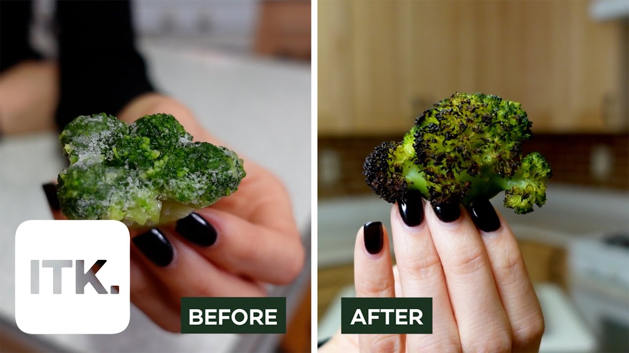 How to roast frozen veggies and make them extra crispy YouTube