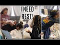 VLOG| TEACHING MY 8 AND 9 YEAR OLD HOW TO BACK A BABY SO I CAN REST @Abiandfamily