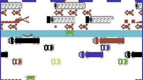 Attack of The Clones - Frogger - C64