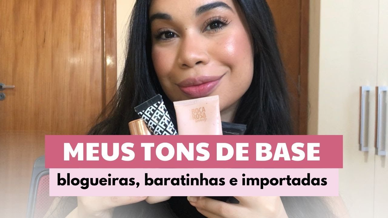 GUIA DE BASES: CORES que USO e Pontos NEGATIVOS/POSITIVOS de CADA uma ...
