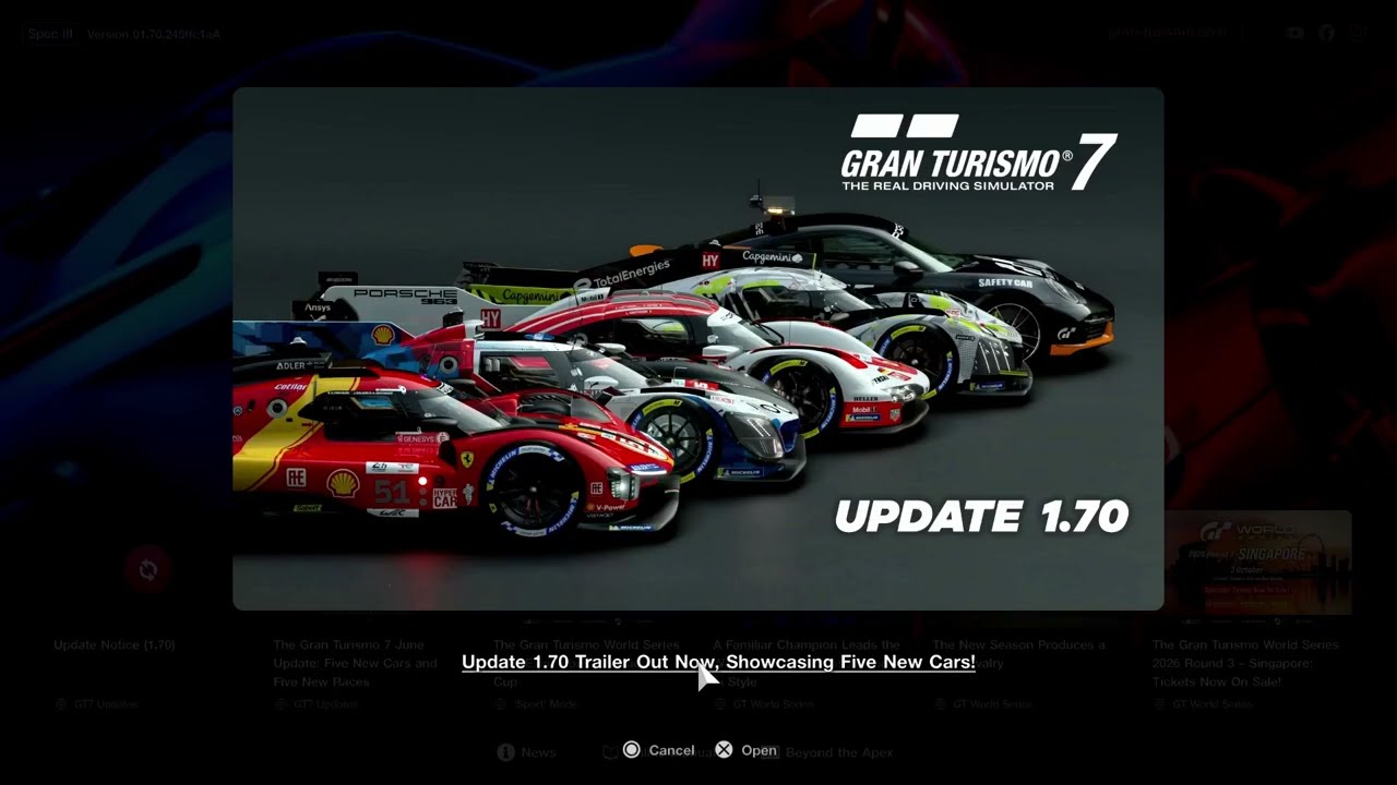 PS4/PS5 Gran Turismo 7 (GT7) 1.70 Unlock All, Max Currency, All
