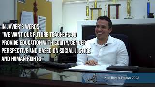 Javier 2022-2023 Kroc Ipj Border Fellow