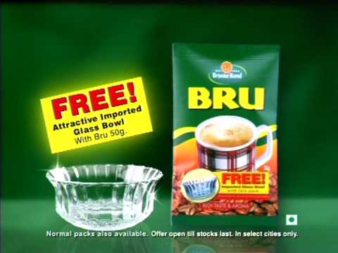Bru Coffee Yera Bowl - Indian TV Commercial (DVD Q...