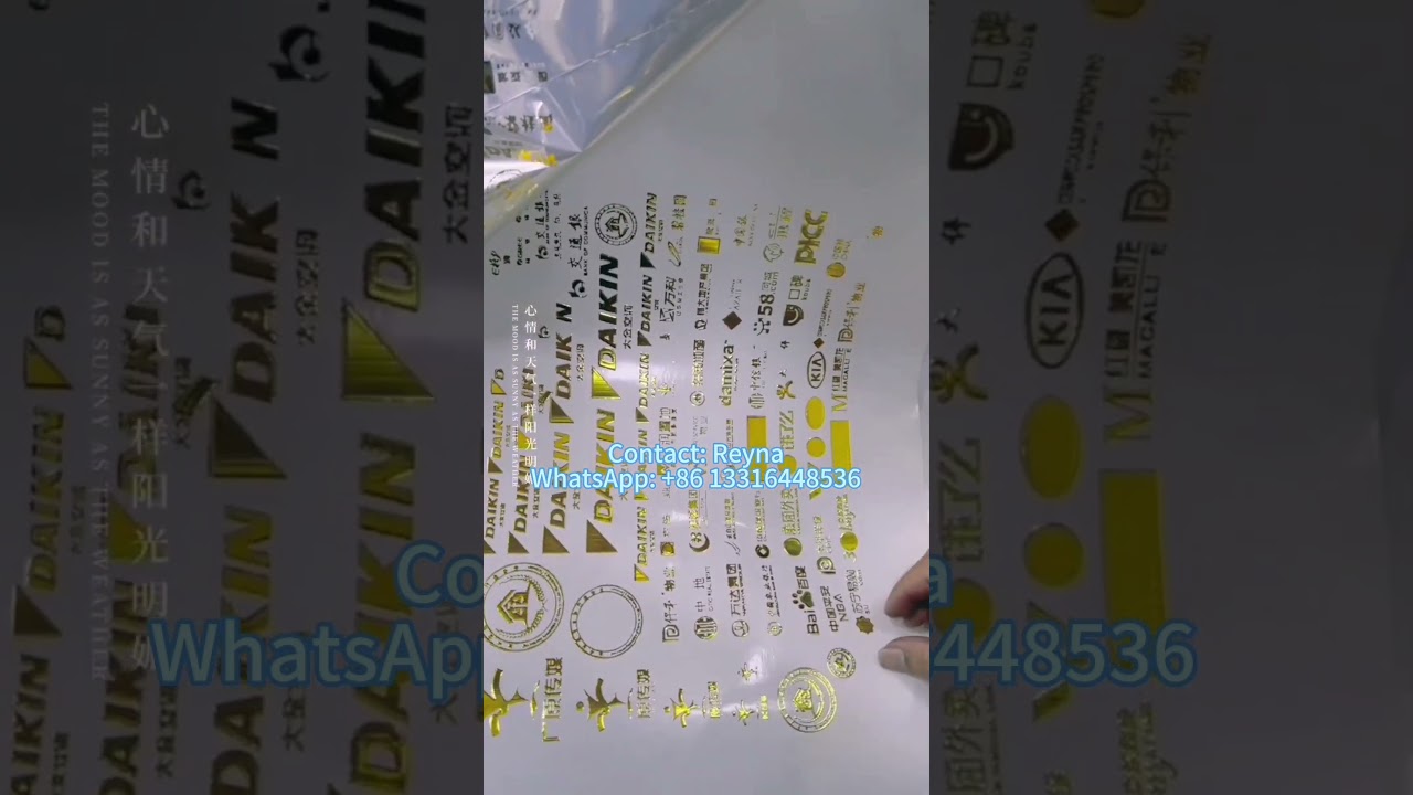 New technology printing dtf AB film uv printer with print, lamination and bronzing all in one