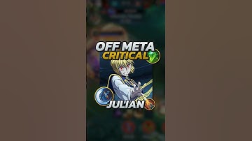 OFF META Critical Julian Build! Mobile Legends #mobilelegends #mlbb #gaming
