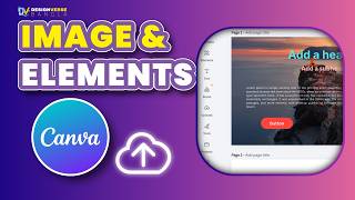 Learn Canva Step by Step  Episode 6 Image, Elements &amp; Upload Guide