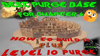 Conan Exiles - AoW Ch4 - My Most Effective Anti-Purge Base Yet - 30  Ws 0 Ls - Easy BattlePass Lvls