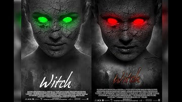 Photoshop Tutorial - Demon Eye Movie Poster (Manipulation)