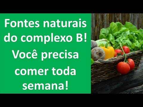 Vídeo: Quais Alimentos Contêm Vitaminas B