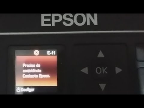 O que fazer quando a almofada de tinta necessita de manutenção? - youtube.com