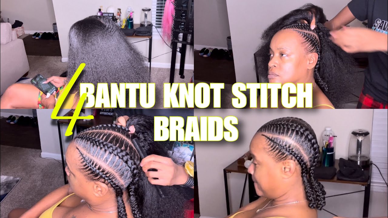 4 bantu knot stitch braids THE WORST APPOINTMENT EVER MY MOTHER