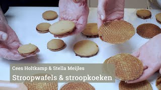 Stroopwafels en stroopkoeken maken met Cees & Stella