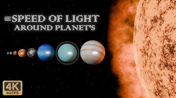 Speed of Light Around Planet