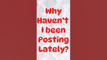 My review on why I haven’t been posting lately😜(the video isn’t out yet and I am yet still editing