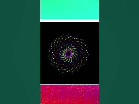 Python turtle graphics code-Spiral alien graphics. - YouTube