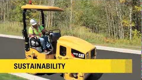 Sustainability - Cat® B-Series Utility Compactors