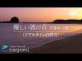 【波の音/睡眠】眠くなる優しい波の音|癒しの波音で深い眠りへ|睡眠・睡眠導入・疲労回復|自然音/ASMR
