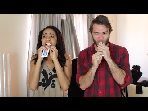 vlogs in spanish Toothpaste Challenge