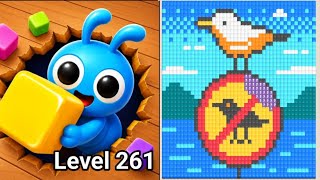 Food Hunt: Pixel Puzzle Level 261 Walkthrough Solution 