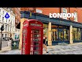 2025 London Autumn Walk 🇬🇧 Luxury Shopping & Oxford Street | Central London Virtual Walking Tour HDR