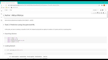 Submission of Task -2 | Data Science and business analytics | The sparks foundation