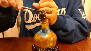cbd wax dabs vaping blazin budder in a nail rig