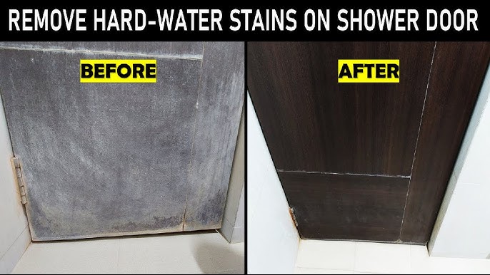 How to Remove Hard Water Stains - Brite and Clean Product Review 