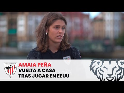 📽️ Amaia Peña I Vuelta a casa tras jugar en EEUU