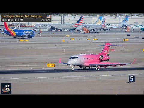 PINK POWER JET INVADES LAS Vegas! Abogada Air, N712AQ, Epic