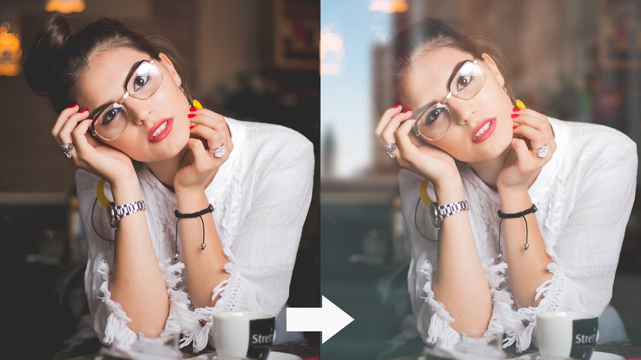 fix glasses reflection photoshop