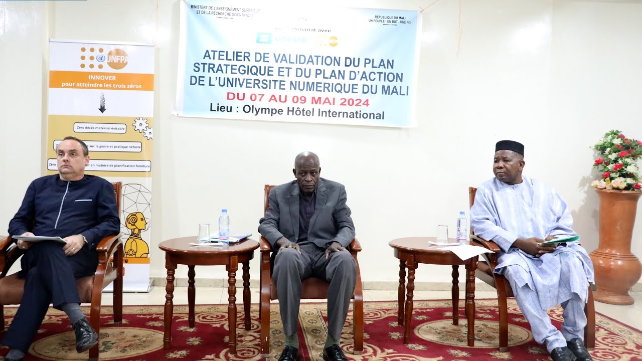 Ouverture de l'atelier sur l’opérationnalisation de l’Université Numérique du Mali -  UNESCO Mali