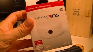 NINTENDO 3ds NFC READER UNBOXING