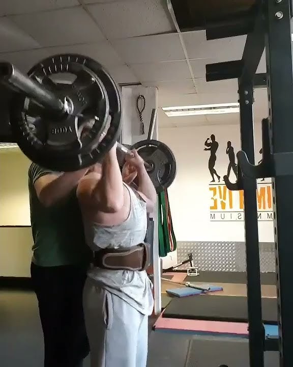 80kg Overhead Press PB @ 75kg b/w