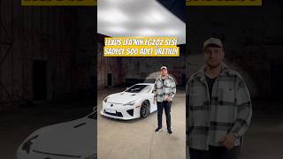 500 adetlik efsane Türkiye’de Lexus LFA egzoz sesini dinlettim