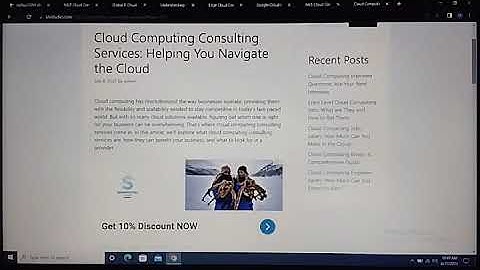 Cloud Computing Consulting Services Helping You Navigate the Cloud