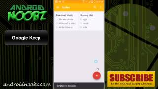 Google Keep: Android App for Making Notes and Lists with Voice Notes screenshot 1
