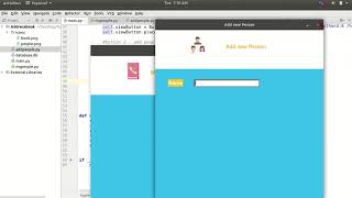 Python GUI Tutorial - 70 - PhoneBook App - adding new person