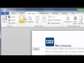 How to Make a Header and Footer in Word 2010