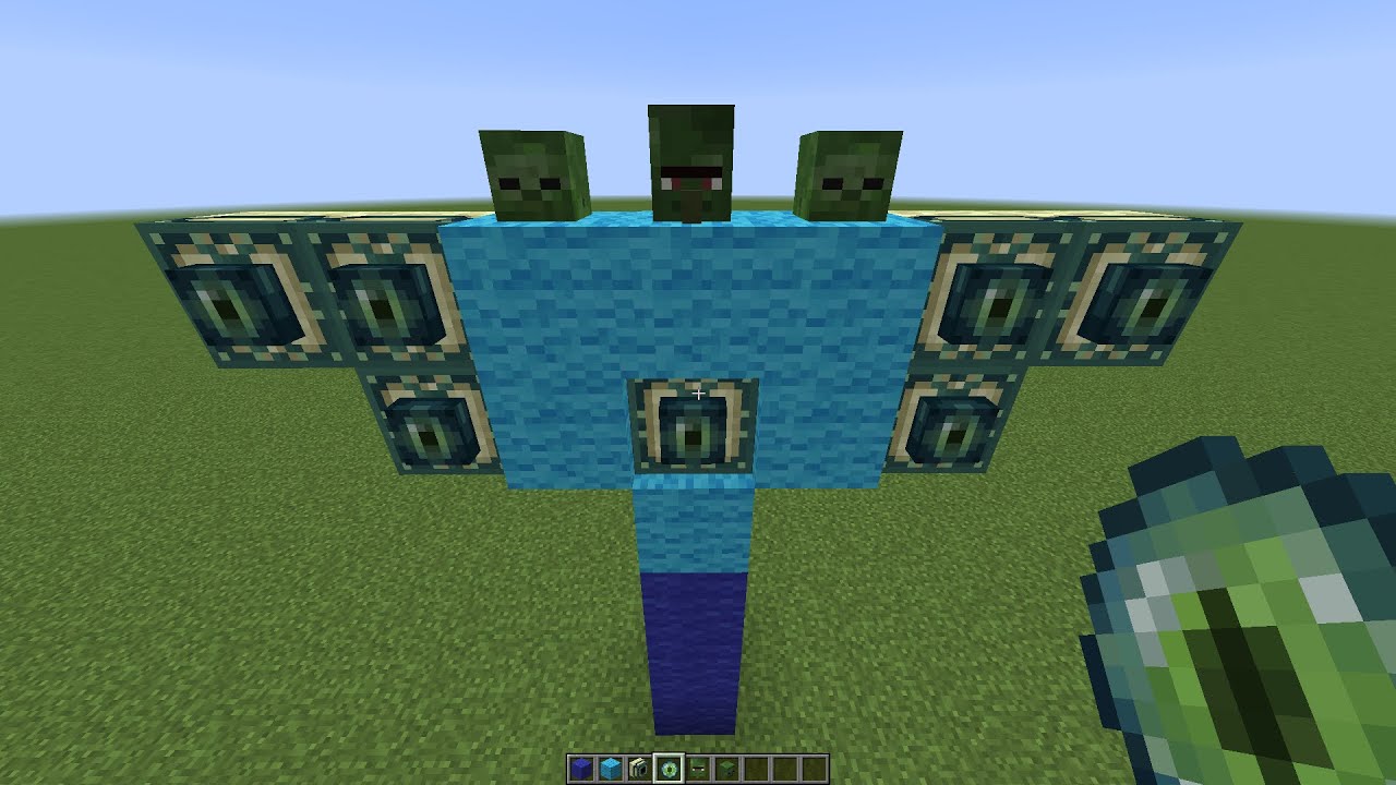 what if you create a TRIPLE ZOMBIE BOSS in MINECRAFT - YouTube