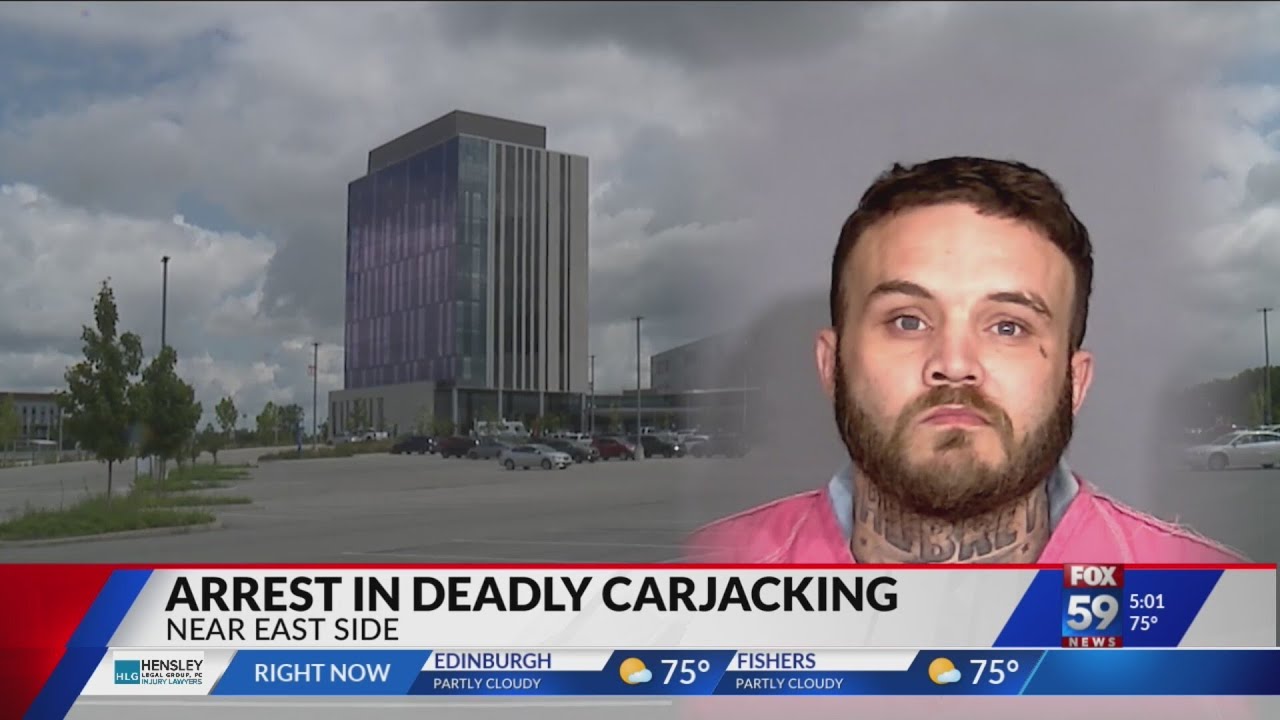 Arrest made in deadly carjacking on Indy's near east side - YouTube