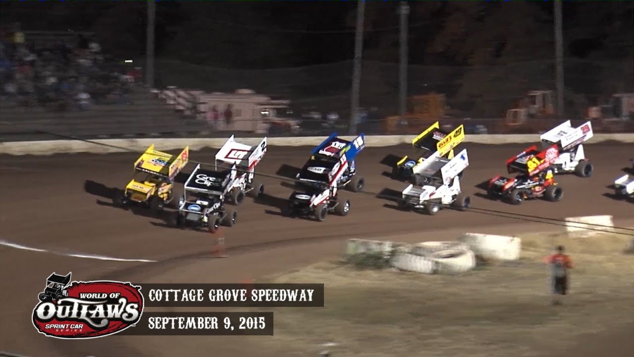 Highlights World Of Outlaws Sprint Cars Cottage Grove Speedway