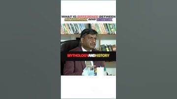 What is the difference between mythology and history #iasinterveiw #ips #upsc #air03 #mockinterview