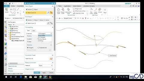 NX12 Tutorial - Thiết Kế Và Lắp Ráp - 2 2  Bridge Curve - Đường Hình Cầu