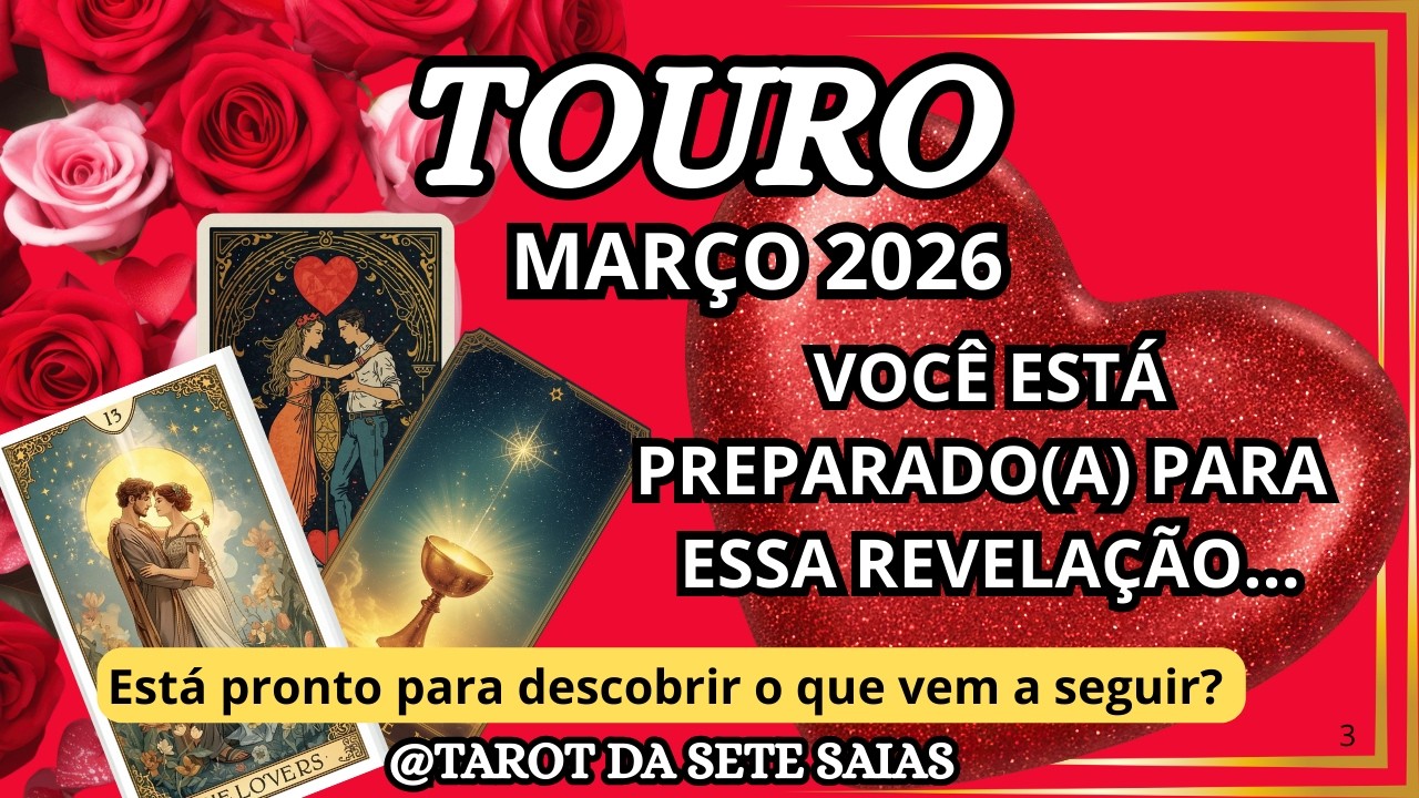💕TOURO💞A MENSAGEM DESTA PESSOA VAI SER UMA SURPRESA...VAI CHEGAR DO NADA 💥😮