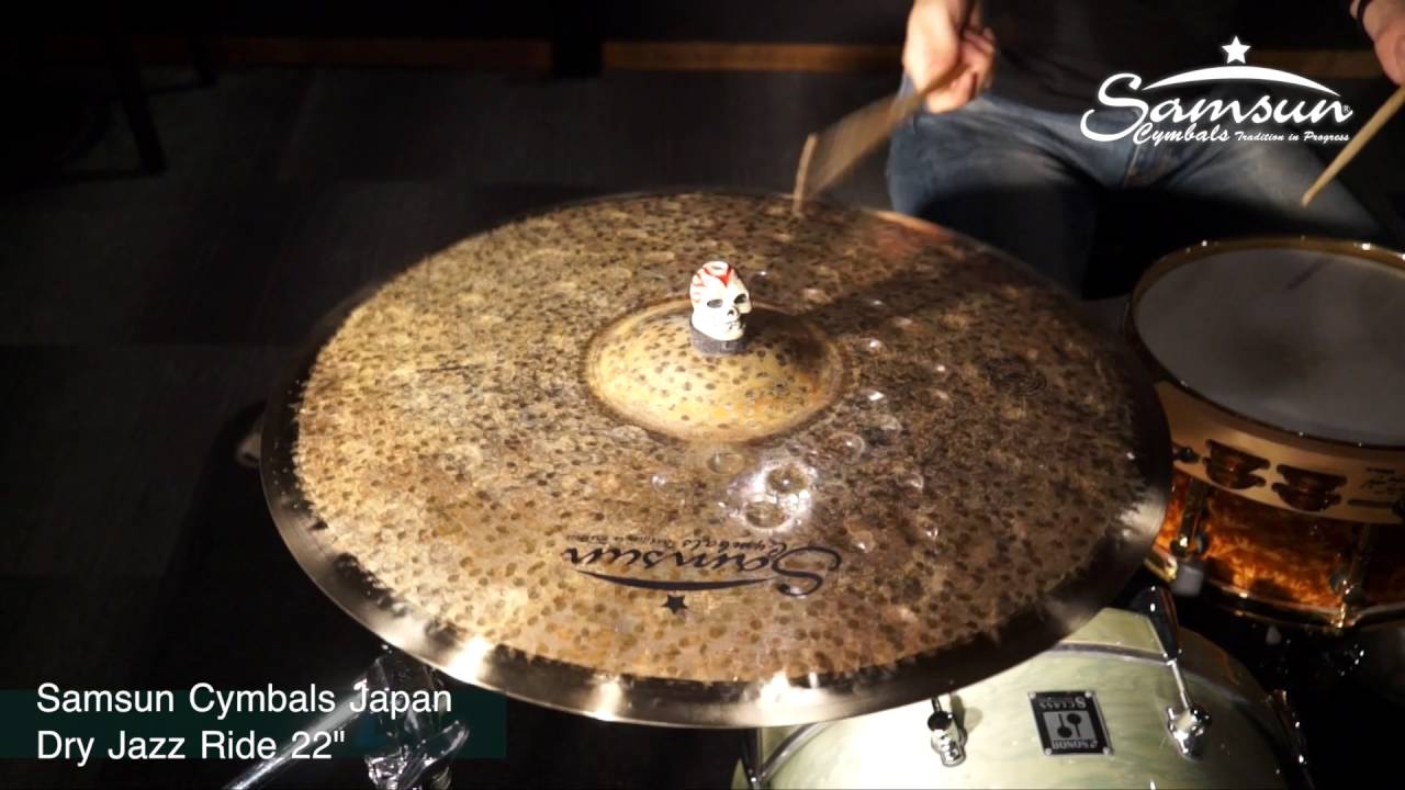 Samsun Cymbals Japan Dry Jazz Ride 22" YouTube