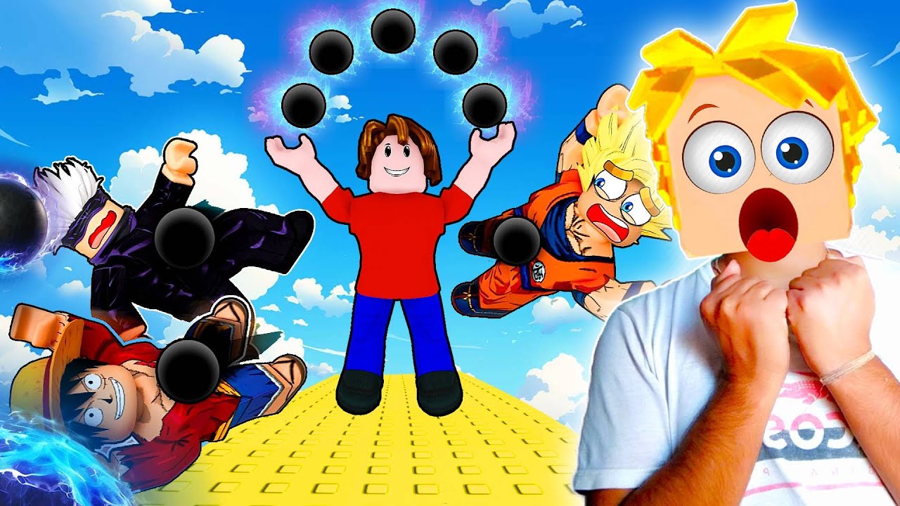 Trolling Players With OP Anime Power In Roblox Troll Anime Tower - YouTube